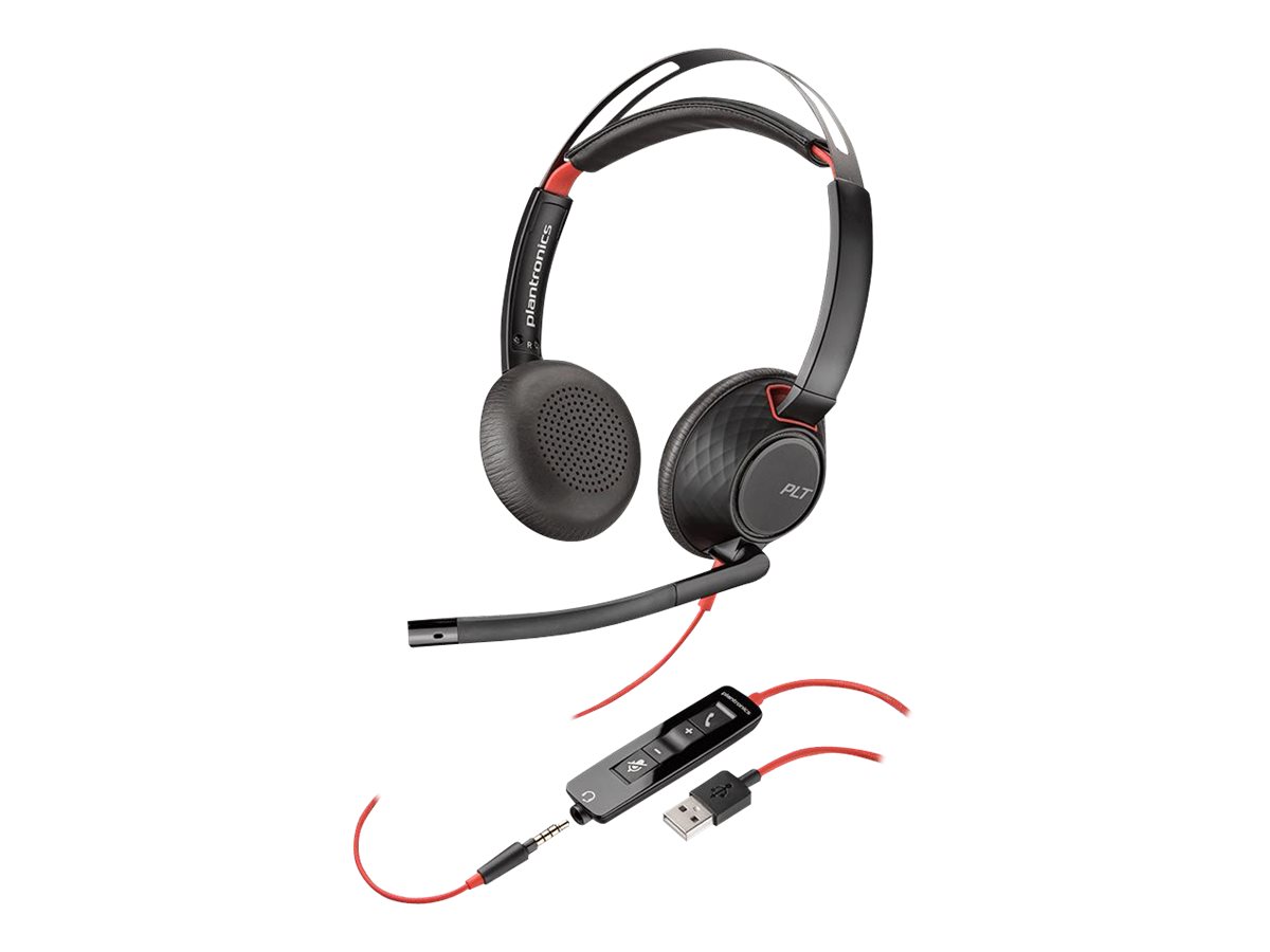 Plantronics Blackwire C5210/5220/5225 USB Headsets | Voice Power NZ Ltd